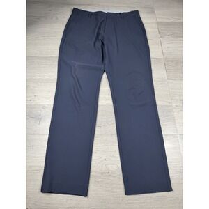 Footjoy Pants Men 35x32 Blue Stretch Straight Fit Golf Outdoors Performance